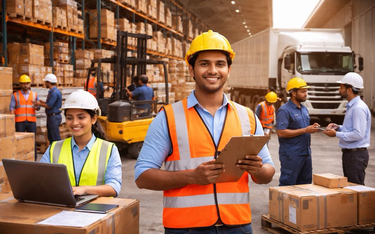 Skilled and certified logistics professionals